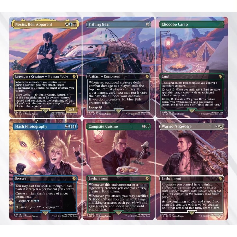 Magic: The Gathering - Final Fantasy - Camp Comrades - Scene Box